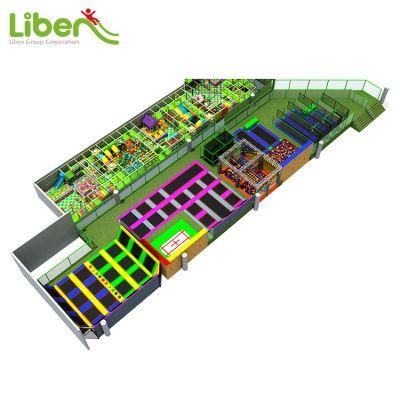 Liben Commercial Popular Adventure Professional Indoor Trampoline