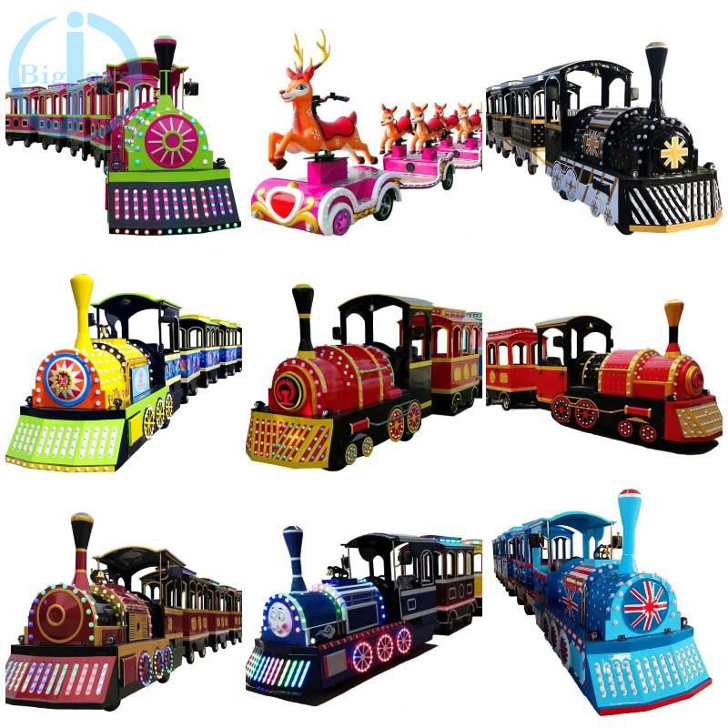 Cheap Tourist Train Antique Trackess Train for Kids (BJ-KY05)