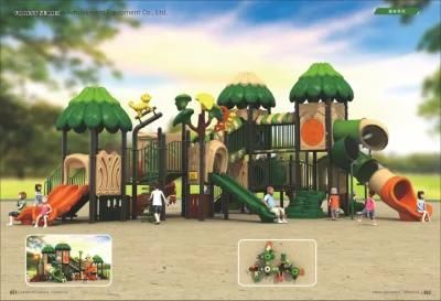 Multi-Function Outdoor Playground Slide and Swing for Park