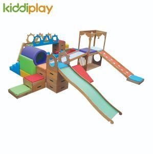 Multi-Function Indoor Wooden Play Sets Junior Home Gymnastic Baby Play Area Climbing Kids Indoor Children Playground