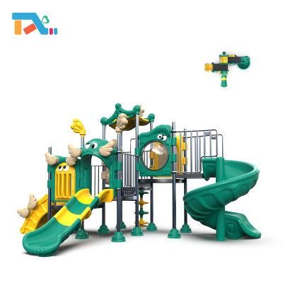 Children Outside Plastic Slide Outdoor Playground Equipment for Kids