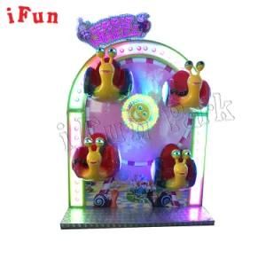 Ifun Chinese Attractive Coin Operated up and Down Go Around 4 Players Kiddie Wheel Rides