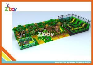Manufacturer Supplier Custom Kids Play Area Trampoline Equipment Large Indoor Playground Set