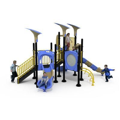 Child Outdoor Amusement Play Equipment Kids Playground Slide