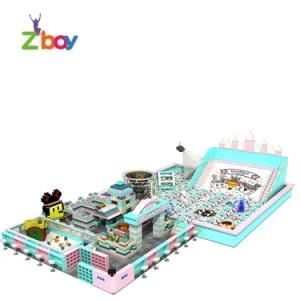 Hot Selling Indoor Playground Equipment Type Commercial Big Indoor Trampoline Park