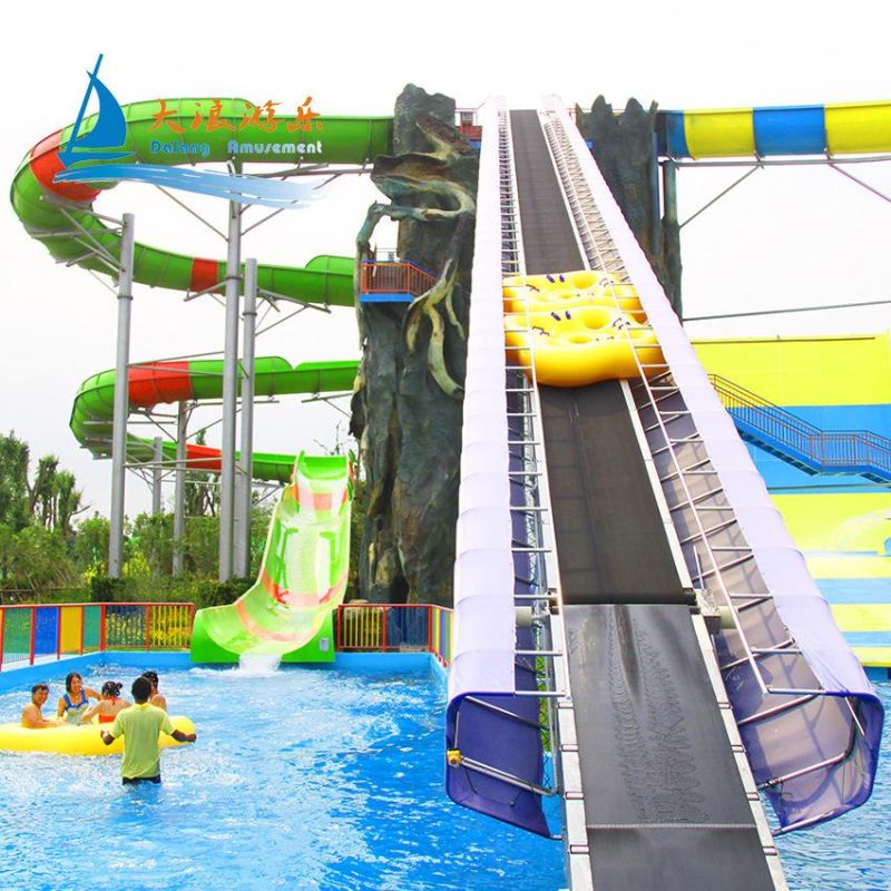 Wholesal Water Slide Fiberglass Playground Equipment Water Slide Park