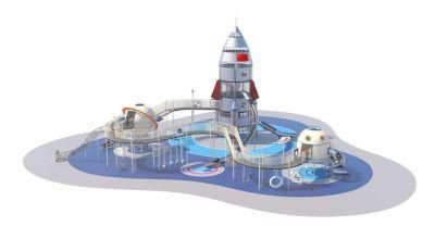 Space Themed Space Travel Children Outdoor Playground