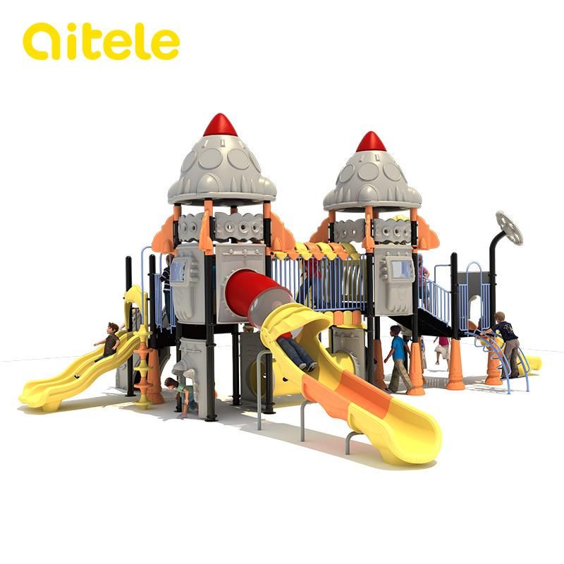 Interstellar Adventure Plastic Interstellar Craft Kids Playground Equipment