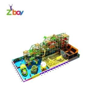 Shopping Mall Sponge Material Type Soft Indoor Toddler Playground Equipment with Protective Net