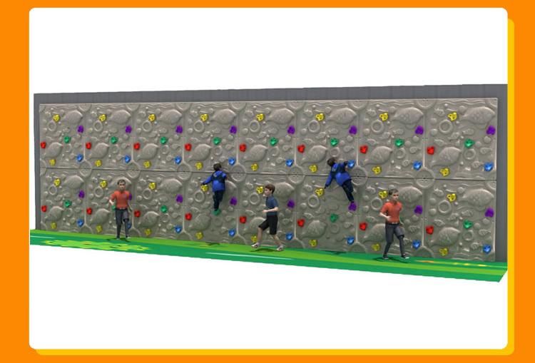 Good Design Cheap Expand Plastic Kids Rock Climbing Walls Outdoor Equipment for Schools