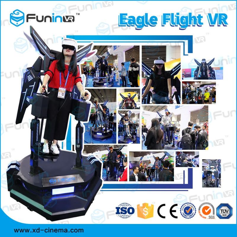 Game Virtual Reality Flight Simulator Adult Rides Amusement Park