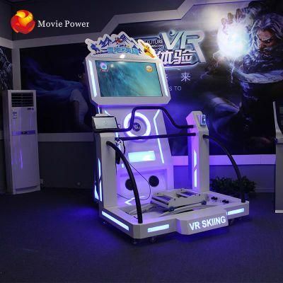 China Supplier 9d Interactive Vr Skiing Simulator with HTC Vive