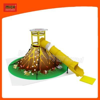 Kids Soft Volcanic Slide Indoor Playground