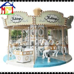 Amusement Park Carousel Ride Roundabout Classical Game Machine Virtual Reality