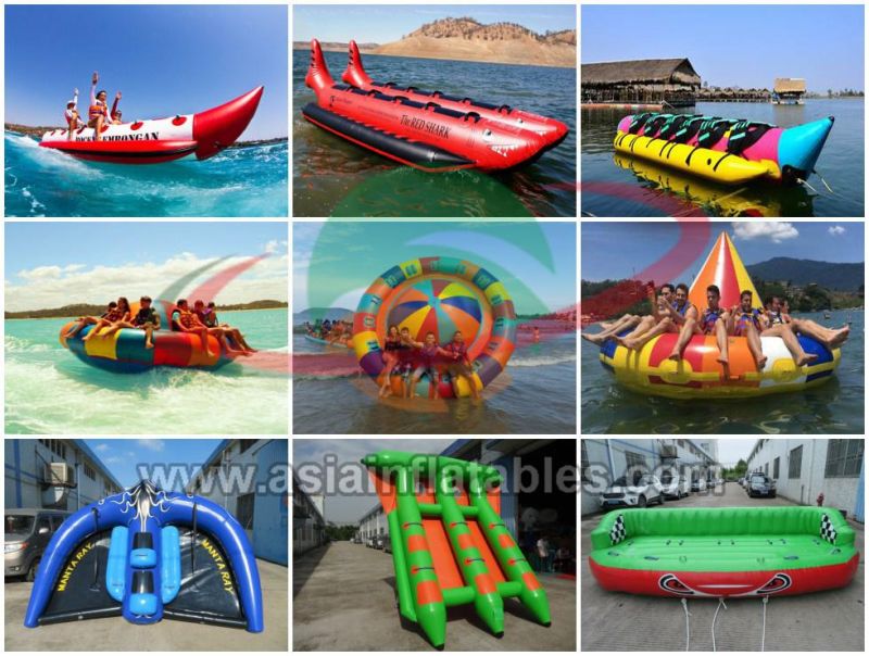 6-8 Passenger Banana Boat for Water Park Towable Games