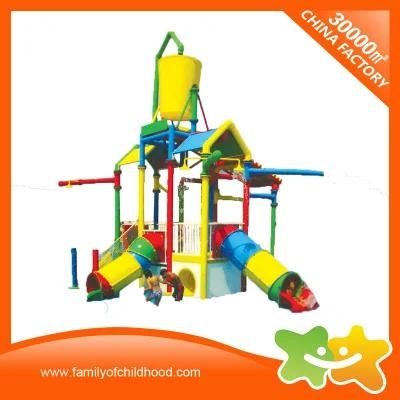 Manufacturer Plastic Slide Outdoor Water Playhouse for Sale