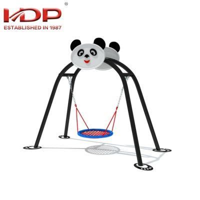 Pandas Theme High Quality Children Outdoor Playground Swing Equipment