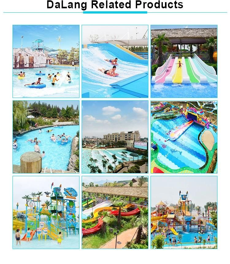 Water Park Design Swimming Pool Tube Slide Water Theme Park