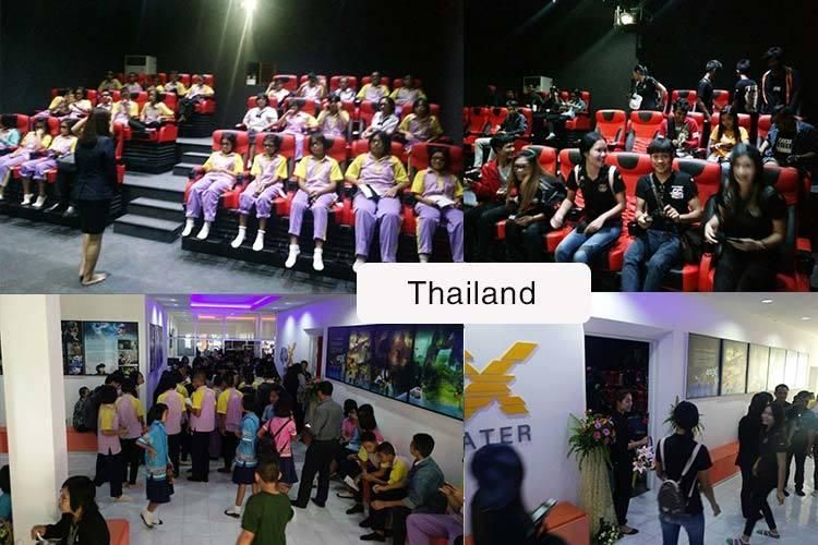 4D Movie Theatre Earn Money Thrilling China 4D Mini Movie