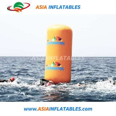 PVC Tarpaulin Inflatable Floating Water Swimming Maker Buoy for Advertising Water Game