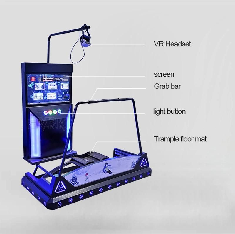 Skiing Flying Arcade Machine Virtual Reality Game Machine