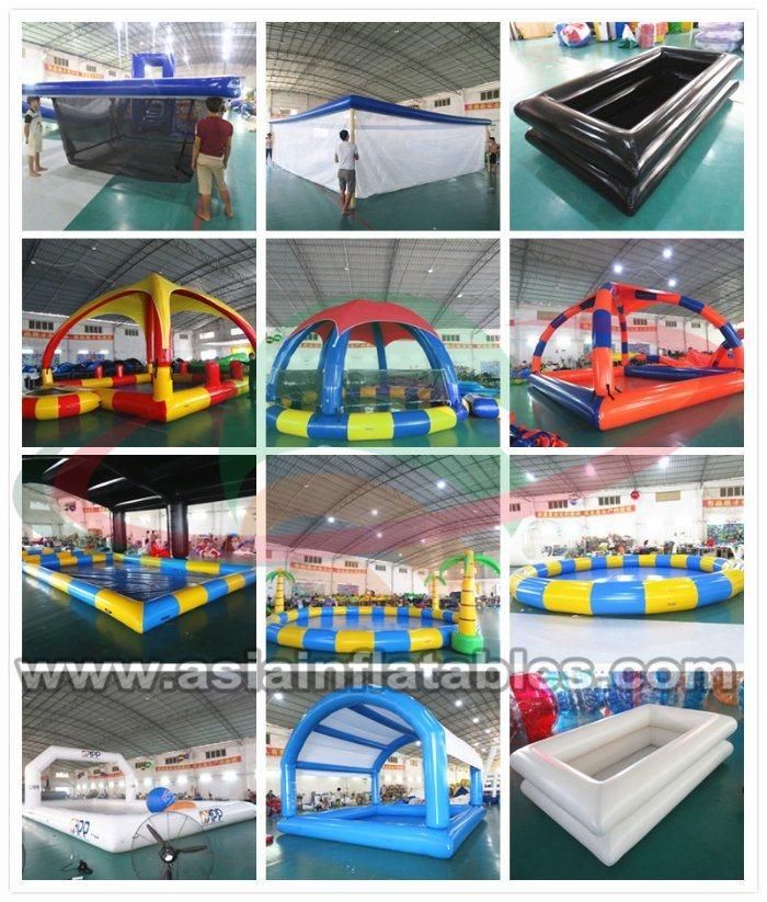 Above Ground Mobile Frame Swimming Pool / Steel Frame Swimming Pool