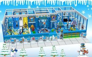 Kids Indoor Playground Snow Theme Soft Equipment