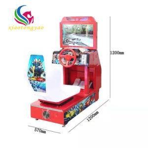 Latest Kids Arcade Coin Operated Car Racing Game Machine
