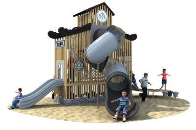Chinoiserie Series Outdoor Amusement Equipment Big Children Playground