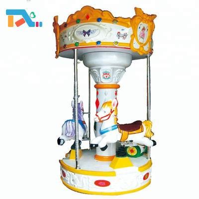 Amusement Park Ride Equipment 3 Seats Carousel for Children Amusement Park Carousel