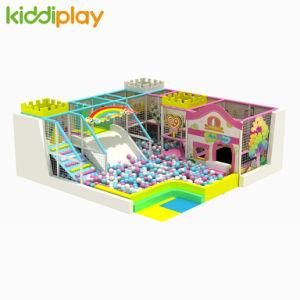 Safety Colorful Kids Candy Theme Pink House Naughty Castle Children Commercial Indoor Playground