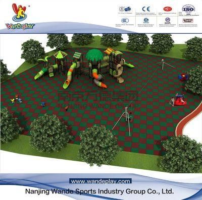 Plastic Slide Outdoor Playground Equipment Amusement Park for Children