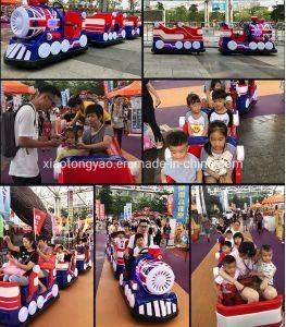 Amusement Park Rides Shopping Mall Kids Electric Kiddie Mini Trackless Tourist Trains