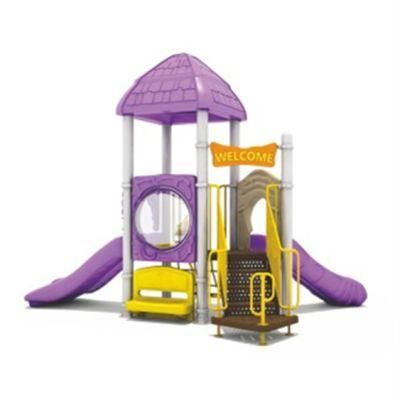 Outdoor Kids Playground Indoor Amusement Park Equipment Purple Slide 379b