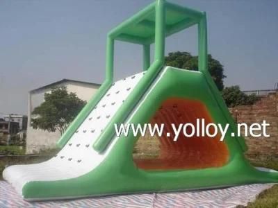 PVC Tarpaulin Material Inflatable Water Whoosh Slide with Reinforced