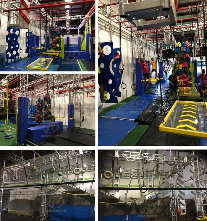 Ninja Warrior Obstacle Course Indoor Outdoor Playground for Adult