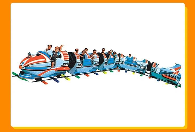 Outdoor Playground Children Games Mini Electric Kids Trackless Cartoon Car Train (KL6015)