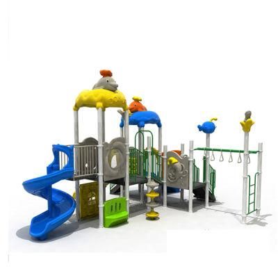 Factory Price Supply Preschool Kids Outdoor Playground for Plastic Garden
