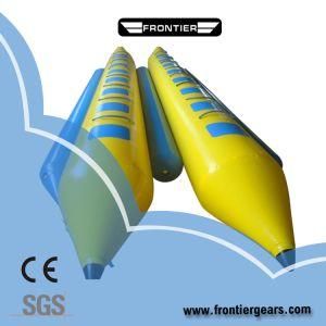High Speed Commercial Water Game for Surfing Customized Size 6 Person Banana Boat Inflatable Banana Boat