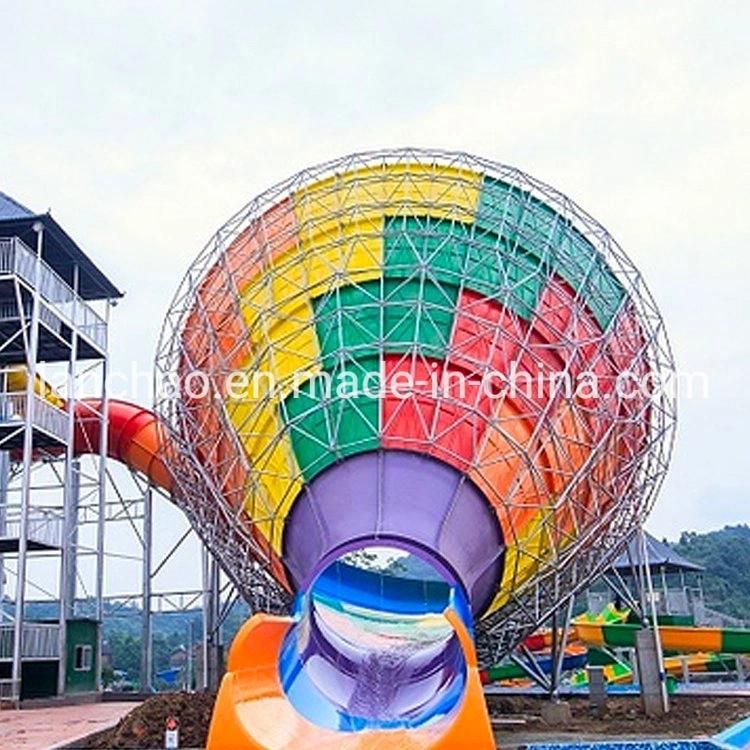 Big Size Trumpet Water Slide for Amusement Park