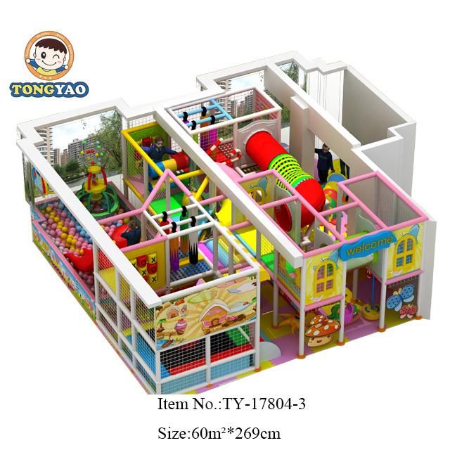 Newly Luxury Kids Indoor Playground (TY-17703-2)
