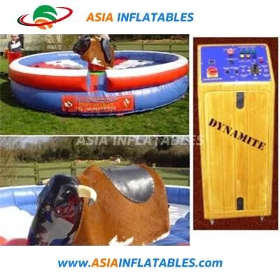 Inflatable Mechanical Rodeo Bull Rides for Amusement Park