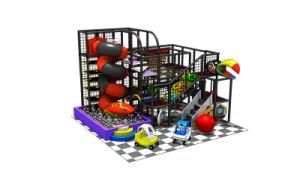 Castle Indoor Playground with Ice Cream Cartoon