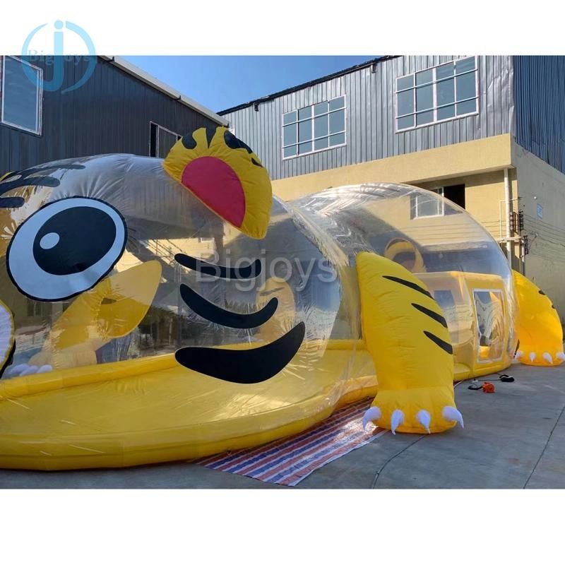 Inflatable Tiger Park with Slide and Ball Pool for Sale (BJ-SP123)