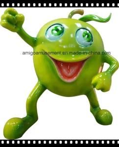 Fiberglass Decoration Toy of Green Apple