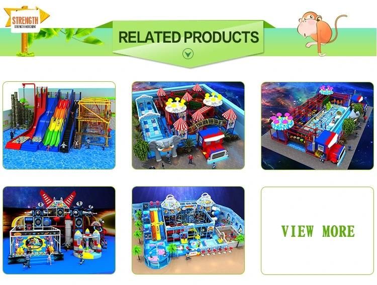 Residential Indoor Playground Equipment, Colorful Kids Indoor Playground Equipment