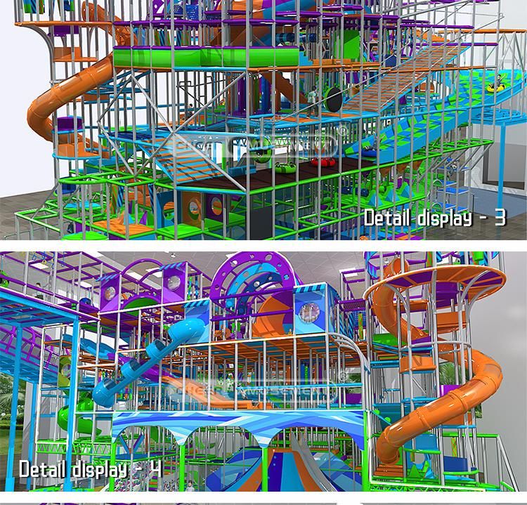 One-Stop Service 12.3m High Kids Play Fun Center in a Giant Shopping Mall by Cheer Amusement