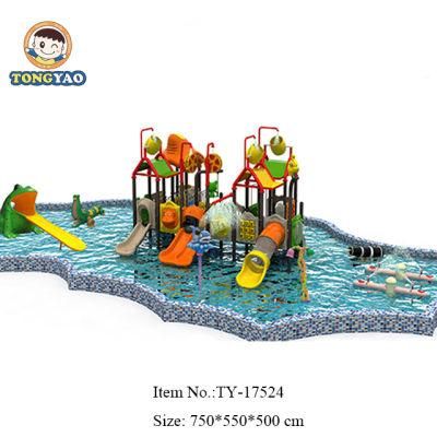 Colorful Funny Playground Water Slides Use for Swimming Pool (TY-17524)