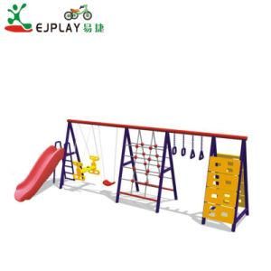 2018 Park Residential Amusement Housing Outdoor Fitness Equipment Children Swing with Slide