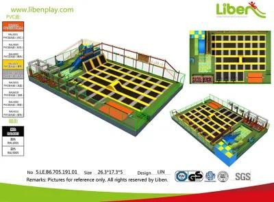 Most Popular Business Plan Indoor Jump Trampoline Park Equipment